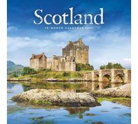 Carousel Worldwide Scotland 2026 Square Wall Calendar - Scenic Photography Monthly Planner