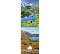 Carousel Worldwide Scottish Mountains & Lochs 2027 Slim Wall Calendar, 12-Month Calendar, Dramatic Highland Scenery