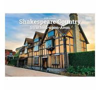 Carousel Worldwide Shakespeare Country 2026 A5 Wall Calendar - Scenic UK Photography, Monthly Planner, 12-Month Organiser for Home or Office