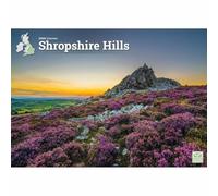 Carousel Worldwide, Shropshire Hills 2026 A4 Wall Calendar