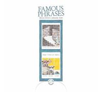 Carousel Worldwide, Simon Drew's Famous Phrases 2026 Slim Wall Calendar