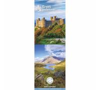 Carousel Worldwide, Snowdonia 2026 Slim Wall Calendar