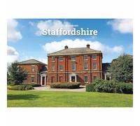 Carousel Worldwide Staffordshire 2026 A5 Wall Calendar - Scenic Countryside Photography, Monthly Planner, 12-Month Organiser for Home or Office