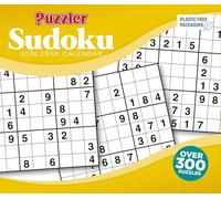 Carousel Worldwide, Sudoku Puzzler 2026 Easel Desk Calendar
