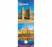 Carousel Worldwide, Sussex 2026 Slim Wall Calendar