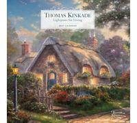 Carousel Worldwide Thomas Kinkade Lightposts for Living 2027 Square Wall Calendar, 12-Month Calendar, Inspirational Artwork