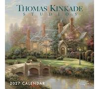 Carousel Worldwide Thomas Kinkade Studios 2027 Mini Wall Calendar, 12-Month Calendar, Classic Art & Paintings