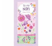 Carousel Worldwide, To My Nan 2026 Slim Diary Planner