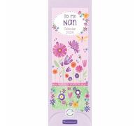 Carousel Worldwide, To My Nan 2026 Slim Wall Calendar