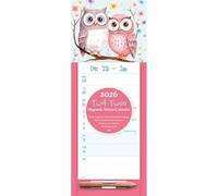 Carousel Worldwide, Twit Twoo 2026 Week-To-View Magnetic Calendar