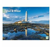 Carousel Worldwide, Tyne & Wear 2026 A4 Wall Calendar