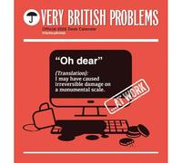 Carousel Worldwide, Very British Problems 2026 Easel Desk Calendar