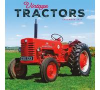 Carousel Worldwide Vintage Tractor 2027 Square Wall Calendar, 12-Month Calendar, Classic Farm Machinery Photography