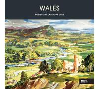 Carousel Worldwide, Wales Poster Art 2026 Wire-o Wall Calendar