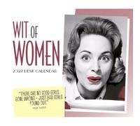 Carousel Worldwide Wit of Women 2027 Desk Calendar, Daily Humor & Quotes, Desktop Tear-Off Calendar