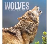 Carousel Worldwide, Wolves 2026 Square Wall Calendar