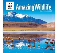 Carousel Worldwide WWF Amazing Wildlife 2027 Square Wall Calendar, 12-Month Calendar, Global Wildlife Photography