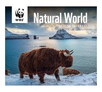 Carousel Worldwide WWF Natural World 2027 Desk Calendar, Wildlife & Nature Photography, Desktop Tear-Off Calendar