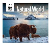 Carousel Worldwide WWF Natural World 2027 Desk Calendar, Wildlife & Nature Photography, Desktop Tear-Off Calendar
