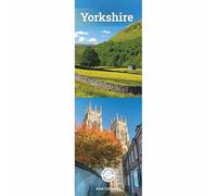 Carousel Worldwide Yorkshire 2026 Slim Wall Calendar - Scenic County Photography, Monthly Planner, 12-Month Organiser for Home or Office