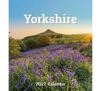 Carousel Worldwide Yorkshire 2027 Desk Calendar, Scenic County Photography, Desktop Tear-Off Calendar