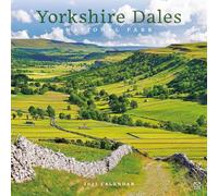 Carousel Worldwide Yorkshire Dales National Park 2027 Square Wall Calendar, 12-Month Calendar, National Park Landscapes