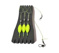 Carp Assembly Hair Mounting, Hair Rigs for Carp Fishing, Adjustable Set Stainless Steel for Freshwater Saltwater River Fishing Catch