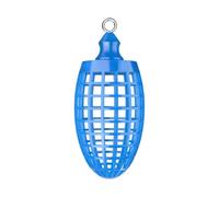 Carp Bait Holder, With Lightweight Atomization Design, 5.2x3.4cm, Fishing Bait Basket Cage, Durable Mesh Feed Dispenser, For Sea River Lake Stream Reservoir Fishing Shrimp Meat Grouper Black Mullet