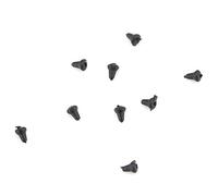 Carp Bait Stops, 50pcs Plastic Boilie Stoppers for Hair Rigs | Fits All Boilie Sizes, Anti-snap Construction, Holds Corn, Pellets and Meat Securely, for Floating Carp Fishing