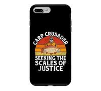 Carp Crusader Seeking the Scales of Justice Carp Fishing Case for iPhone 7 Plus/8 Plus