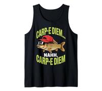 Carp-e Diem Carp Fisherman Fish Angler Carp Fishing Tank Top