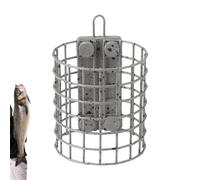 Carp Feeder,Portable Stainless Steel | Fishing Feeder Nesting Tool,for Outdoor Catfish Ponds Water Rivers Beginners Lakes Women Husband Father Men