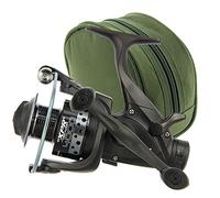 Carp Fishing Bait Runner Reel with Twin Handle And 10 Ball Bearing + Spare Spool with Case Option (2 x Reel with 2x Case)