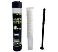 Carp Fishing Equipment, 5m PVA Soluble Mesh Bait Bag, 25mm Fishing Accessories for Boilie Bait Feeding Accessories Carp Holder Bags for