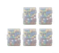 Carp Fishing Essentials 500pcs Rig Spare Pins with Round Heads Packed in Five Handy Boxes for Easy for ACCESS During Trips (6mm)