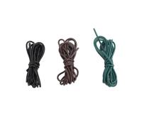 Carp Fishing Line Sleeve European Style Rubber Rig Tube Bite Wrap Resistant Soft Durable Fishing Tackle for Saltwater Freshwater Sea Lake Fishing 3Pcs 2m Each