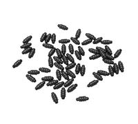 Carp Fishing Method Connectors 60pcs Versatile Quick Change Stop Beads for Easy Rig Adjustments Fishing Gear Plastic 12x5mm