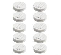 Carp Fishing Rig Supplies 10pcs EVA Foam Spools for Leader Wire Coiling Storage and Tackle Board Use