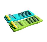 Carp Fishing Rigs Kit, Pre-Tied Pop Up Rigs with Anti-Tangle Short Leaders & Floating Bait Balls, High Carbon Steel Hooks, Ready Tied Carp Tackle for Boilie Fishing (8 Model, A)