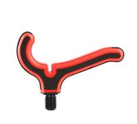 Carp Fishing Rod Rest - Universal 3/8 BSF Thread, Secure Non-slip Handle, Protective Finish Soft Touch Professional Equipment, Bank Stick Head,