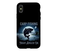 Carp Hunter British Carp Fishing Night Angler - UK Lake Case for iPhone X/XS