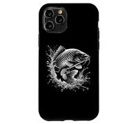 Carp Jumping Out of the Water - Fish Design for Fishermen Case for iPhone 11 Pro