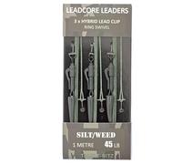 Carp Leadcore Leaders Hybrid Lead clips QC or Ring Swivel Ready Tied (Ring Swivel)
