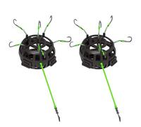 Carp Mount - Floating Cage 2 Piece Fish Catch - Versatile Fishing Equipment for Freshwater Lake, River, Surfcasting, Jigging with Adaptability Sea and Estuary