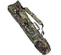 Carp On - Fishing Tackle 600D DPM CAMO 4 ROD QUIVER SLING UMBRELLA HOLDALL BAG (120 x 33cm) - For Carrying Your Fishing Luggage - Use on the Riverside or Bank [27-2130C]