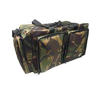 Carp On - Fishing Tackle Luggage 600D CAMO Carryall (52 x 30 x 33cm) - for Carrying All Your Fishing Equipment and Accessories - Use on The Riverside or Bank [27-2110C]