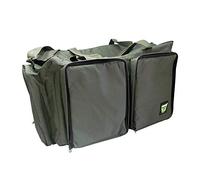 Carp On - Fishing Tackle Luggage 600D GREEN Carryall (52 x 30 x 33cm) - For Carrying all your fishing Equipment and Accessories - Use on the Riverside or Bank [27-2110]