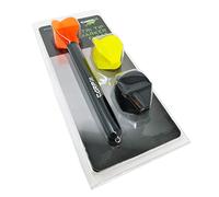 Carp On - Highly Visible MARKER FLOAT TRI TIP Set - 3oz Aerodynamic Distance Casting Weight for Finding Underwater Features - Sandbanks and Gravel Bars [37-019]