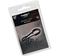 Carp On - Pack of 20 Fishing QUICK LINKS Made From Stainless Steel - Classic Design Terminal Tackle for Making Your Own Fishing Rigs (Large) [15-740L]
