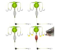 Carp Rigs - Portable Carp Fishing | Angling Gear 4X - Sporting & Open-Air Leisure, Catfish Lure Containers for Trout, Bass and Squid Accessories